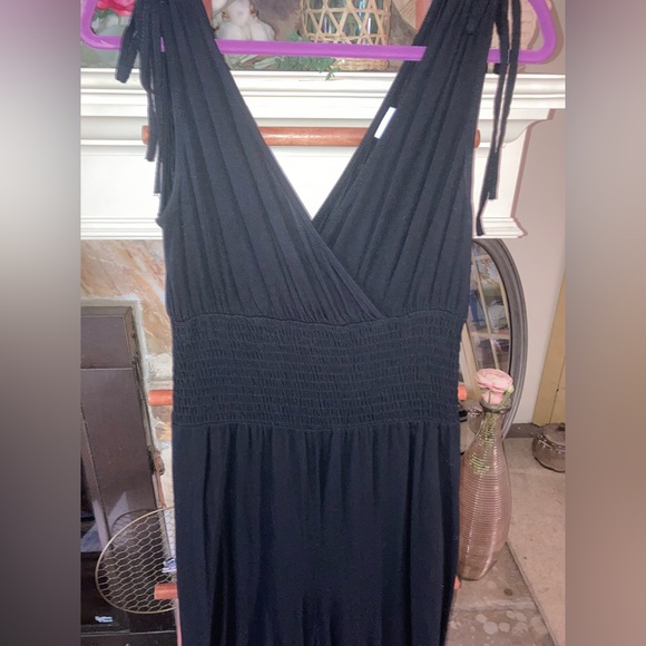 Lascana from Victoria’s Secret Black Tie Shoulder Jumpsuit Size 8 - Picture 7 of 12